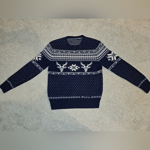 Polo Ralph Lauren Christmas Sweater - Picture 1 of 7